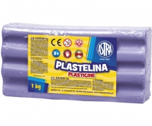 Plastilinas 1kg ryškiai violetinis ASTRA