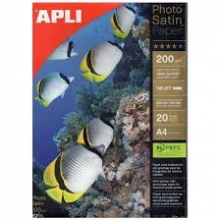 Foto popierius APLI SATIN PRO, A4, 200 g m2, 20l.