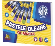 Aliejinės pastelės 36 spalvų ASTRA