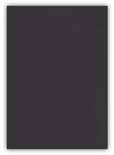 Kartonas A4 Caribic juodos spalvos 170g, 100 lapų