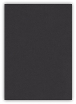 Kartonas A4 Caribic juodos spalvos 170g, 100 lapų