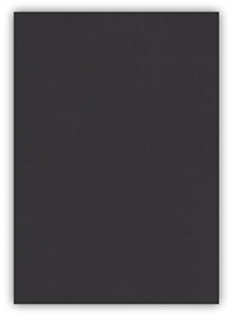 Kartonas A4 Caribic juodos spalvos 170g, 100 lapų