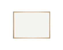 Balta magnetinė lenta 60x90cm, medinis rėmas