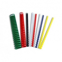 Plastikinė įrišimo spiralė 6 mm. įvairių spalvų