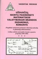 Užduočių, skirtų pasirengti matematikos valstybiniam brandos egzaminui, rinkinys