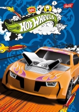 Sąsiuvinis A5 16 švarių lapų laminuotas HOT WHEELS