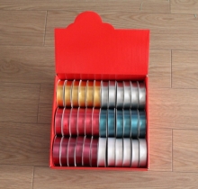 Juostelė dovanoms 20 mm X 9.14 m, įvairių spalvų