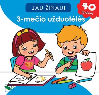 Jau žinau. 3-mečio UŽDUOTĖLĖS 40 lipdukų