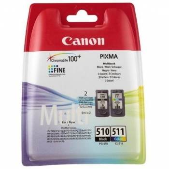 Rašalo kasečių rinkinys Canon ORIGINAL PG-510, CL-511 Multi pack