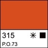 Akriliniai dažai Nr.315 (oranžinės sp.) 