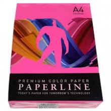Spalvotas popierius PAPERLINE A4, 500l 80 gm2 NEON rožinė sp.