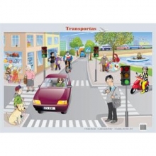 Plakatas ''Transportas''