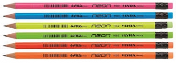 Pieštukas su trintuku NEONINIS HB LYRA