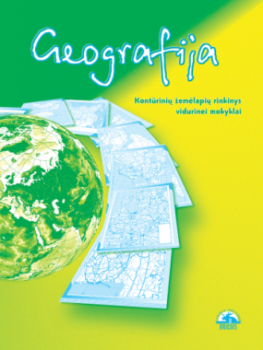 Geografija. Kontūrinių žemėlapių rinkinys vidurinei mokyklai