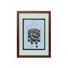 Rėmelis 18X24 medinis BOX-S rudas