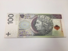 Piniginė 100 zlotų